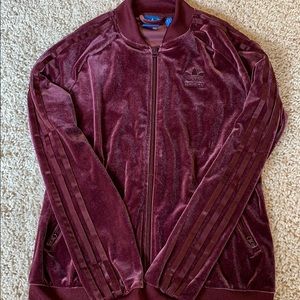 Adidas sweat suit jacket